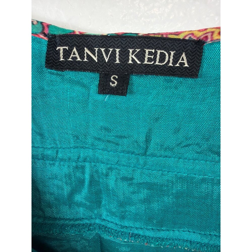 Tanvi Kedia Bohemian Tassel Tunic Dress Festival Western Size S - Picture 5 of 16